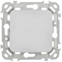 Выключатель 1-кл. СП FLITE ВС11-1-0-ФлА 10А механизм алюм. IEK FI-V10-0-10-1-K47 ТехноИмпульс