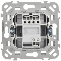 Выключатель 1-кл. СП FLITE ВС11-1-0-ФлА 10А механизм алюм. IEK FI-V10-0-10-1-K47 ТехноИмпульс