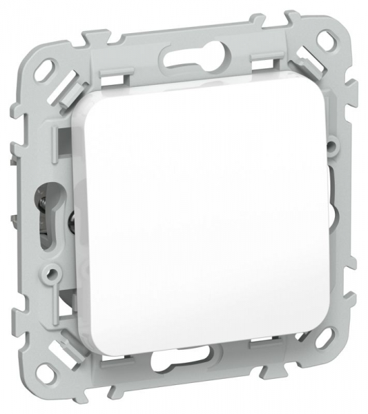 Выключатель 1-кл. СП FLITE ВС11-1-0-ФлБ 10А механизм бел. IEK FI-V10-0-10-1-K01 ТехноИмпульс