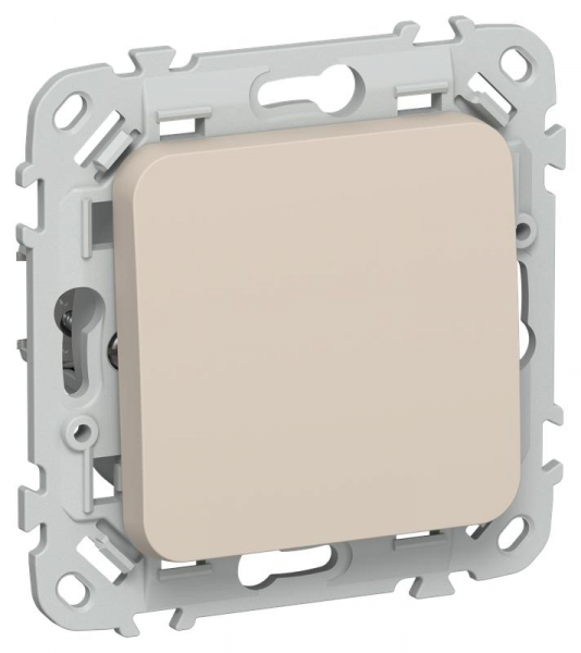 Выключатель 1-кл. СП FLITE ВС11-1-0-ФлЛ 10А механизм льняной IEK FI-V10-0-10-1-K88 ТехноИмпульс