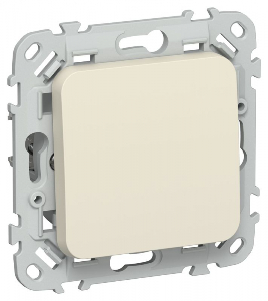 Выключатель 1-кл. СП FLITE ВС11-1-0-ФлСл 10А механизм сливочный IEK FI-V10-0-10-1-K86 ТехноИмпульс