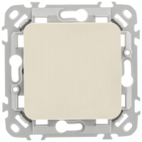 Выключатель 1-кл. СП FLITE ВС11-1-0-ФлСл 10А механизм сливочный IEK FI-V10-0-10-1-K86 ТехноИмпульс