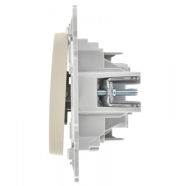 Выключатель 1-кл. СП FLITE ВС11-1-0-ФлСл 10А механизм сливочный IEK FI-V10-0-10-1-K86 ТехноИмпульс