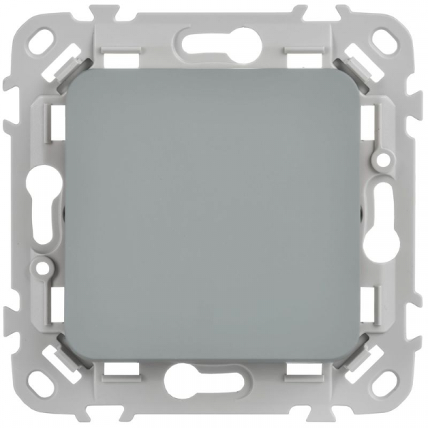 Выключатель проходной 1-кл. СП FLITE ВС61-1-0-ФлС 10А механизм сер. IEK FI-V12-0-10-1-K03 ТехноИмпульс