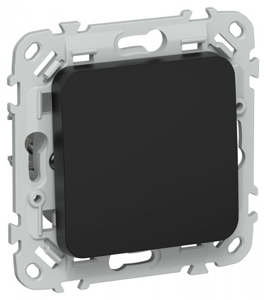 Выключатель проходной 1-кл. СП FLITE ВС61-1-0-ФлЧ 10А механизм черн. IEK FI-V12-0-10-1-K02 ТехноИмпульс