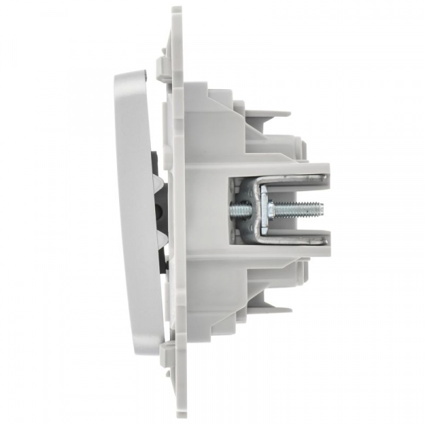 Выключатель 2-кл. СП FLITE ВС12-1-0-ФлА 10А механизм алюм. IEK FI-V20-0-10-1-K47 ТехноИмпульс