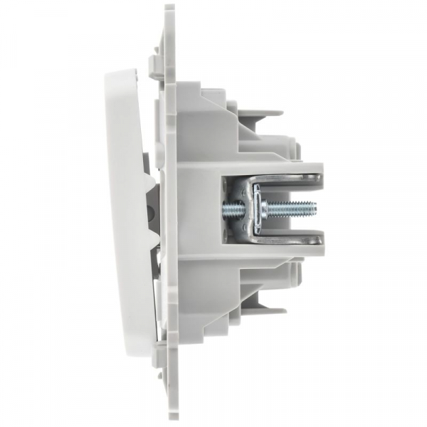 Выключатель 2-кл. СП FLITE ВС12-1-0-ФлБ 10А механизм бел. IEK FI-V20-0-10-1-K01 ТехноИмпульс