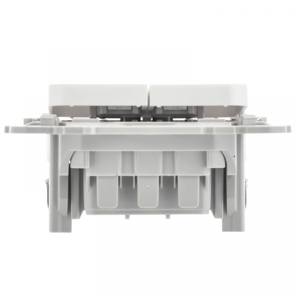 Выключатель 2-кл. СП FLITE ВС12-1-0-ФлБ 10А механизм бел. IEK FI-V20-0-10-1-K01 ТехноИмпульс