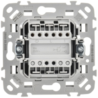 Выключатель 2-кл. СП FLITE ВС12-1-0-ФлЧ 10А механизм черн. IEK FI-V20-0-10-1-K02 ТехноИмпульс