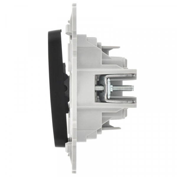 Выключатель 2-кл. СП FLITE ВС12-1-0-ФлЧ 10А механизм черн. IEK FI-V20-0-10-1-K02 ТехноИмпульс