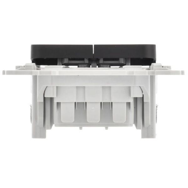 Выключатель 2-кл. СП FLITE ВС12-1-0-ФлЧ 10А механизм черн. IEK FI-V20-0-10-1-K02 ТехноИмпульс