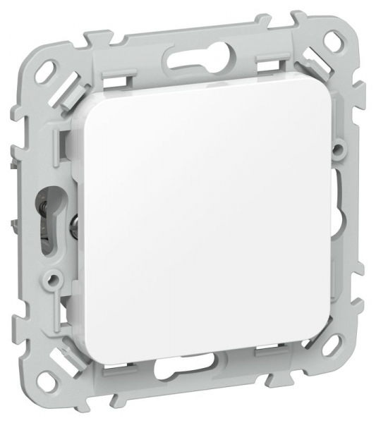 Заглушка СП FLITE ЗГ-ФлБ с суппортом механизм бел. IEK FI-PL10-K01 ТехноИмпульс