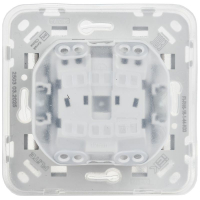 Розетка СП FLITE РСшкр11-1-44-ФлБ 16А IP44 с заземл. с защ. шторками и крышкой безвинтовое крепление механизм бел. IEK FI-R16-16-1-44-K01 ТехноИмпульс