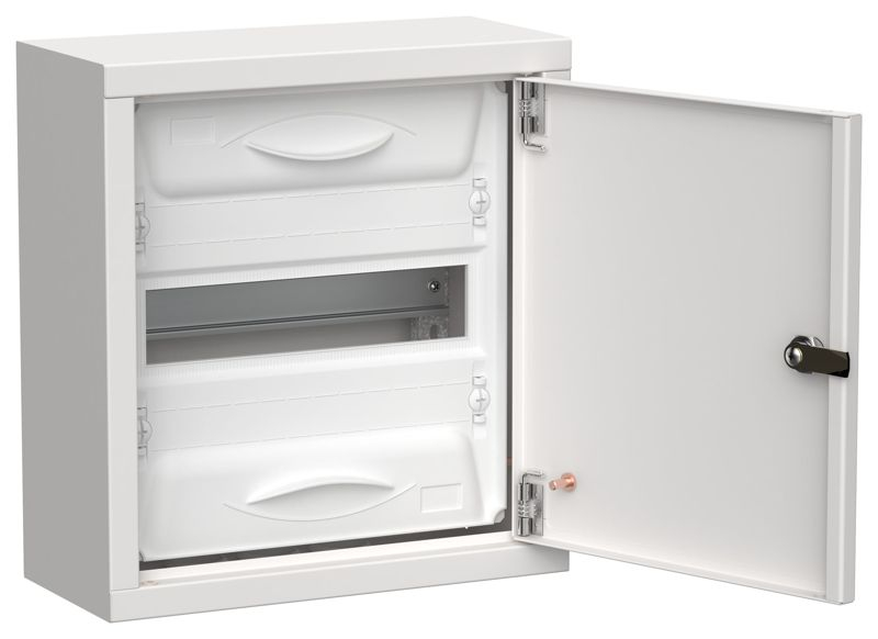 Корпус ЩРн-12 (1х12) TITAN 5 335х310х140 IP31 метал. бел. IEK TI5-50-N-012-31 ТехноИмпульс