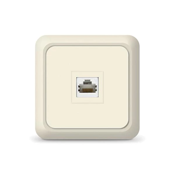 Розетка компьютерная 1-м Олимп сл. кость UNIVersal 1073 ТехноИмпульс