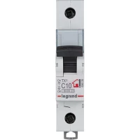 Выключатель автоматический модульный 1п C 10А 6кА TX3 6000 1мод. 230/400В Leg 404026 ТехноИмпульс