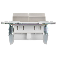 Выключатель 2-кл. SKANDY 10А SK-V04Sh шампань IEK SK-V20-0-10-K37 ТехноИмпульс