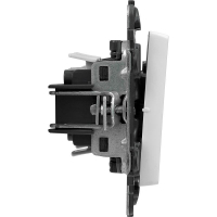 Выключатель 2-кл. СП Valena Life 10А IP20 250В 10AX с подсветкой с лицев. панелью механизм бел. Leg 752428 ТехноИмпульс