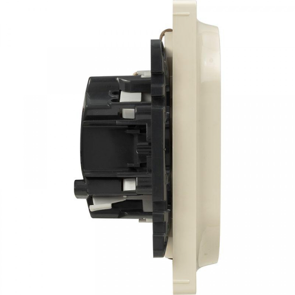 Розетка 2-м СП Valena Life 16А IP20 250В 2х2P+E безвинтов. клеммы с лицев. панелью механизм сл. кость Leg 753227 ТехноИмпульс