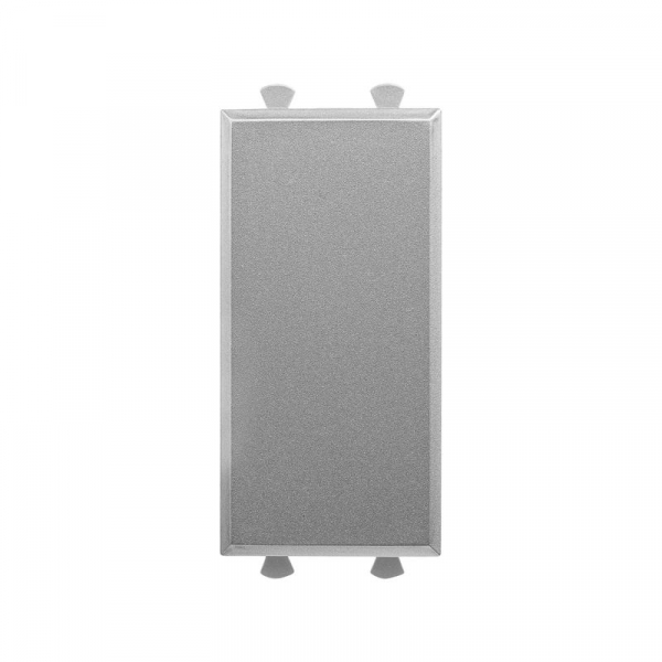 Заглушка 1мод. Avanti "Закаленная сталь" модульная DKC 4404991 ТехноИмпульс