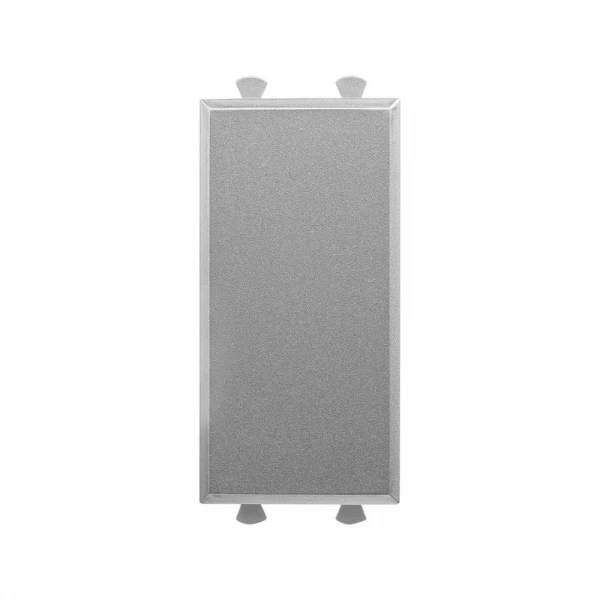 Заглушка 1мод. Avanti "Закаленная сталь" модульная DKC 4404991 ТехноИмпульс