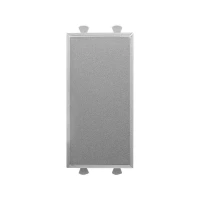 Заглушка 1мод. Avanti "Закаленная сталь" модульная DKC 4404991 ТехноИмпульс