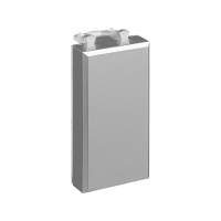 Заглушка 1мод. Avanti "Закаленная сталь" модульная DKC 4404991 ТехноИмпульс