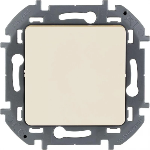 Переключатель перекрестный 1-кл. Inspiria 10А IP20 250В 10AX винтов. клеммы механизм сл. кость Leg 673681 ТехноИмпульс