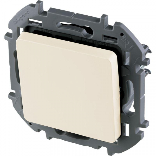 Переключатель перекрестный 1-кл. Inspiria 10А IP20 250В 10AX винтов. клеммы механизм сл. кость Leg 673681 ТехноИмпульс