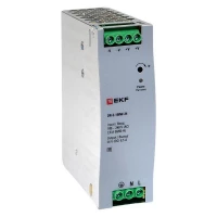 Блок питания на DIN-рейку 150Вт Uвх ~ 220В AC Uвых - 24В DC постоянного тока EKF DR-E-150W-24 ТехноИмпульс