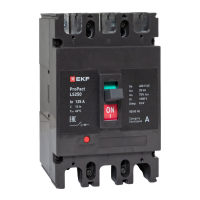 Выключатель автоматический 3п 125А 25кА LS250 ProPact EKF mccb-250-25-3-125-ls ТехноИмпульс