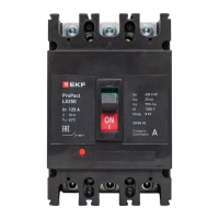 Выключатель автоматический 3п 125А 25кА LS250 ProPact EKF mccb-250-25-3-125-ls ТехноИмпульс