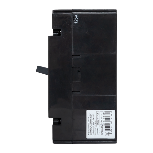 Выключатель автоматический 3п 125А 25кА LS250 ProPact EKF mccb-250-25-3-125-ls ТехноИмпульс