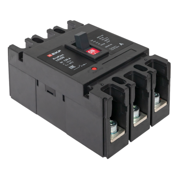 Выключатель автоматический 3п 125А 25кА LS250 ProPact EKF mccb-250-25-3-125-ls ТехноИмпульс
