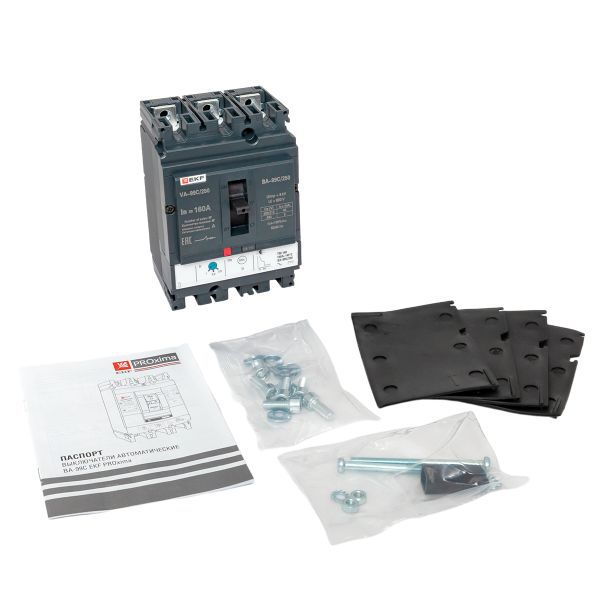 Выключатель автоматический 3п 250/160А 45кА ВА-99C Compact NS PROxima EKF mccb99C-250-160 ТехноИмпульс