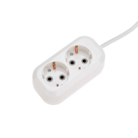 Удлинитель 2х3м с заземл. 3х0.75 бел. PROCONNECT 13-4203 ТехноИмпульс