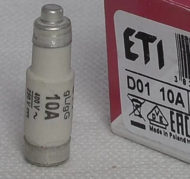 Предохранитель D 01 10А/400V ROSA 322010 ТехноИмпульс