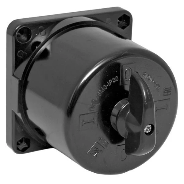 Выключатель пакетный 1-кл. 16А IP30 ПВ3-16 М3 кар. черн. EKF pv-3-16-2 ТехноИмпульс