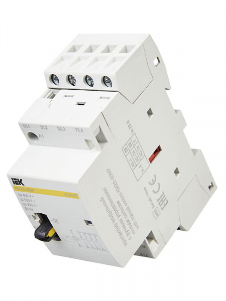 Контактор модульный КМ20-40МР AC с ручным управ. KARAT IEK MKK12-20-40 ТехноИмпульс