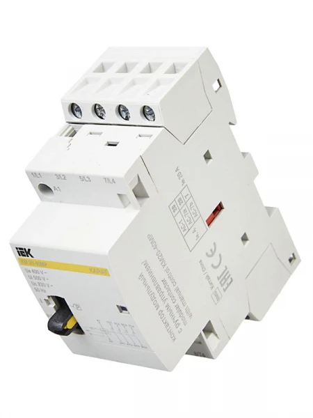 Контактор модульный КМ20-40МР AC с ручным управ. KARAT IEK MKK12-20-40 ТехноИмпульс