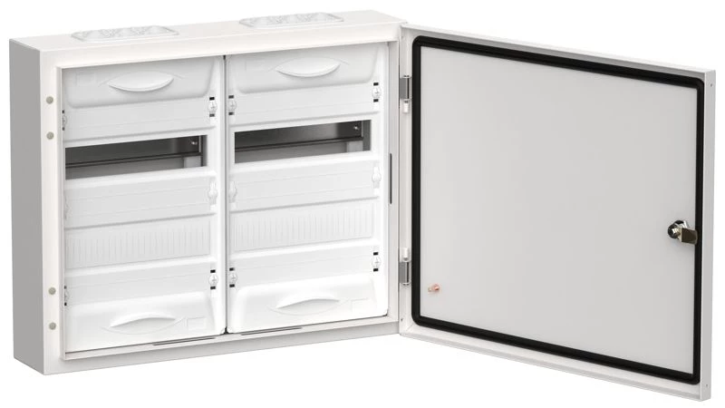 Корпус ЩРн-48 (2х24) TITAN 5 460х570х140 IP54 одна дверь метал. бел. IEK TI5-50-N-2X024-54 ТехноИмпульс