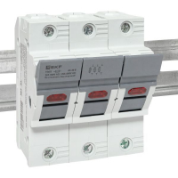 Предохранитель-разъединитель DF 14х51 3п (тип ПВЦ) EKF df143-e ТехноИмпульс