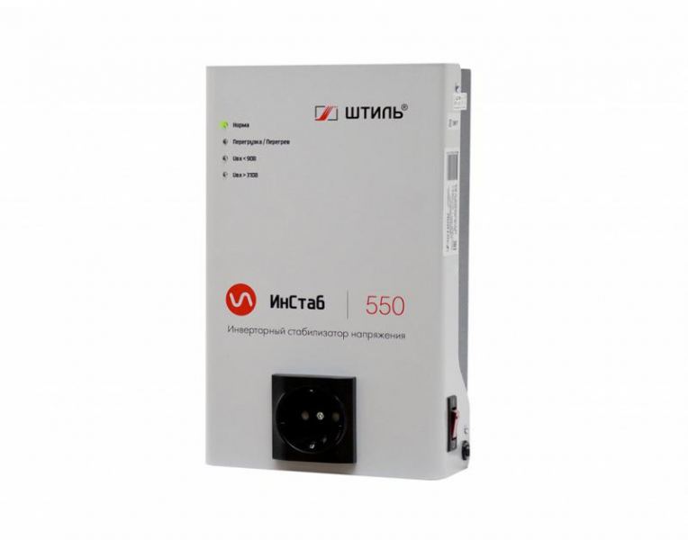 Стабилизатор переменного напряжения инверторный ИнСтаб IS550 230В Штиль 293255 ТехноИмпульс