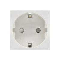 Розетка PRIMER с заземл. защ. шторки винт. зажим РКС-20-30-П-К бел. IEK PR-KK40D-RSZH-2-2-K01 ТехноИмпульс