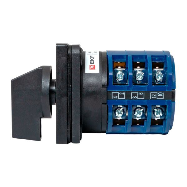 Переключатель кулачковый ПК-1-23 3п 32А "1-0-2" IP65 EKF pk-1-23-32-65 ТехноИмпульс