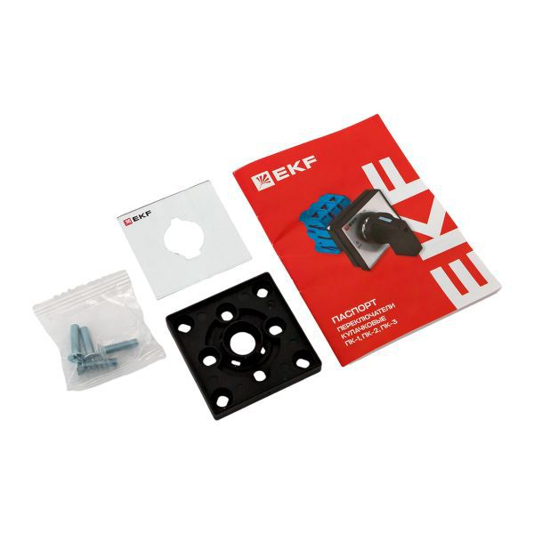 Переключатель кулачковый ПК-1-23 3п 32А "1-0-2" IP65 EKF pk-1-23-32-65 ТехноИмпульс