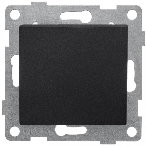 Выключатель 1-кл. СП Bravo 10А 250В механизм графит GUSI С10В1-010 ТехноИмпульс