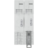 Выключатель автоматический модульный 2п C 25А 6кА TX3 6000 2мод. 230/400В Leg 404044 ТехноИмпульс