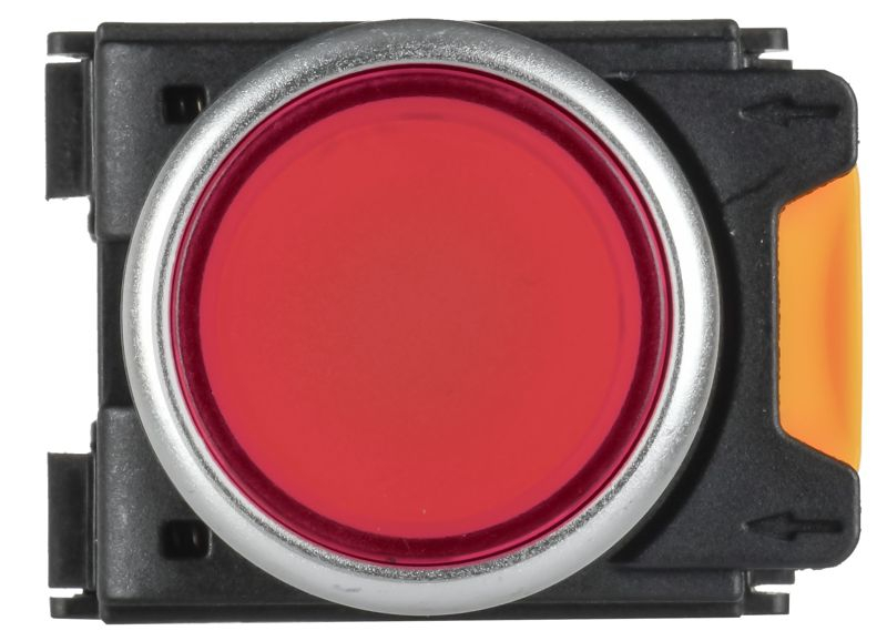 Кнопка d22мм 1НО+1НЗ MASTER с подсветкой красн. IEK MI-BT60-11D-3-12-K04 ТехноИмпульс