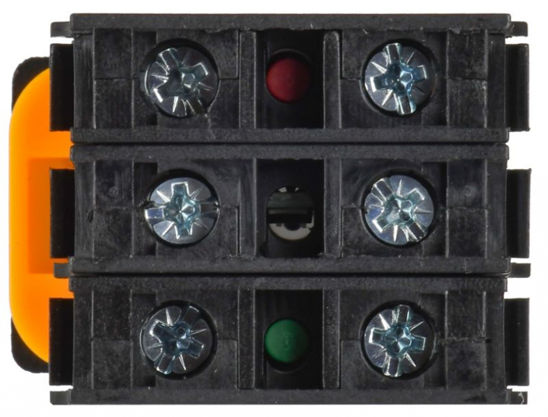 Кнопка d22мм 1НО+1НЗ MASTER с подсветкой зел. IEK MI-BT60-11D-3-12-K06 ТехноИмпульс